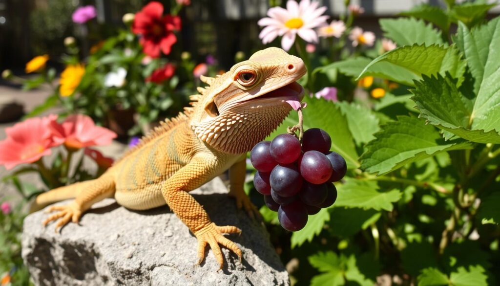 Can bearded dragons eat grapes