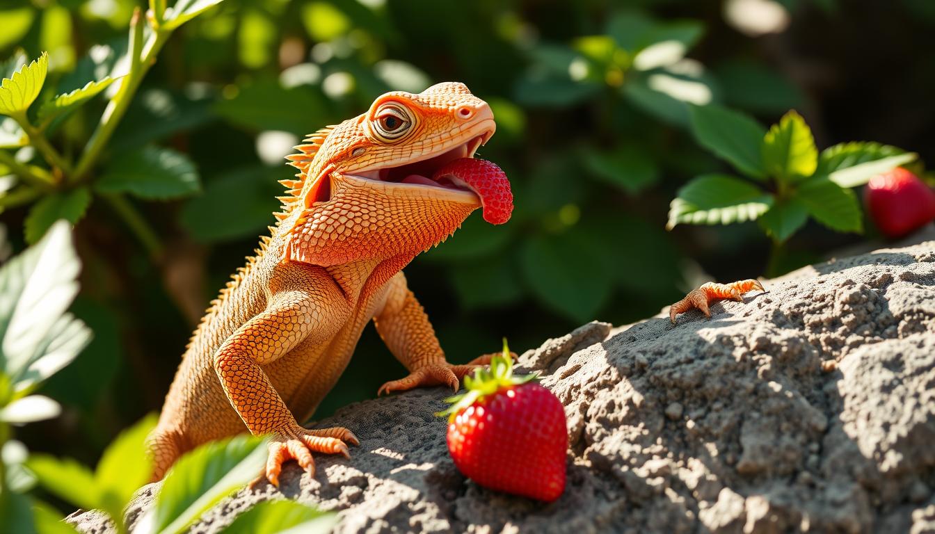 can bearded dragons eat strawberries