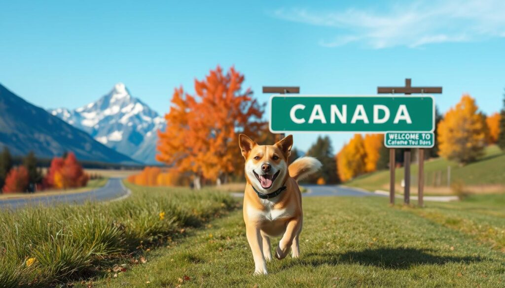 can you bring a dog into canada