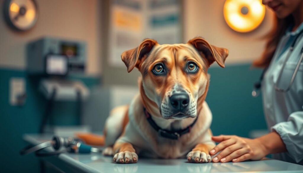 dog stress and anxiety during vet visits